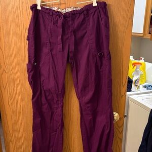 koi Women's Purple Cargo Pants